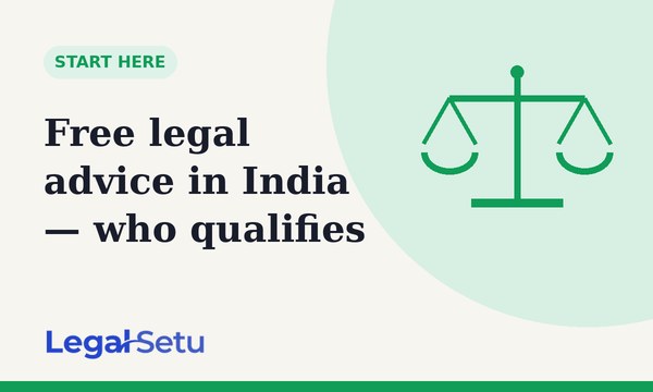 Free legal advice in India